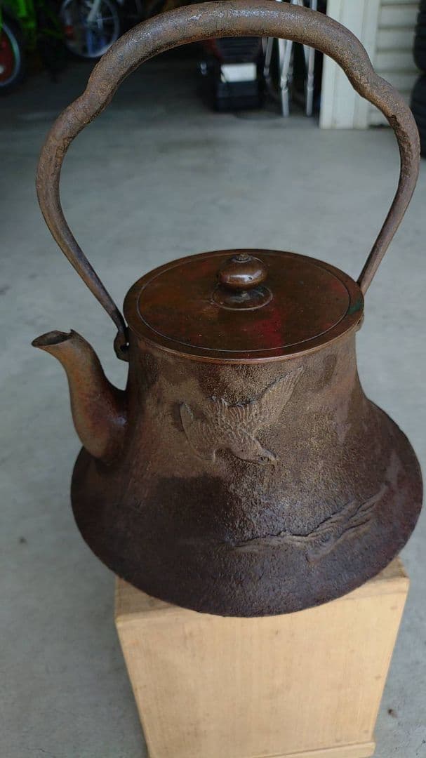 南部鉄器、鉄瓶、茶器、骨董、レア物。