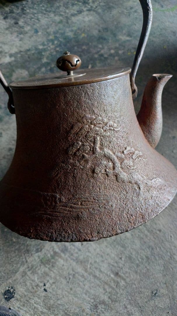 南部鉄器、鉄瓶、茶器、骨董、レア物。