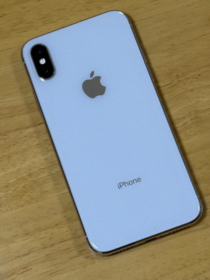 iPhoneX ジャンク品 　Apple iPhone X シルバー　本体