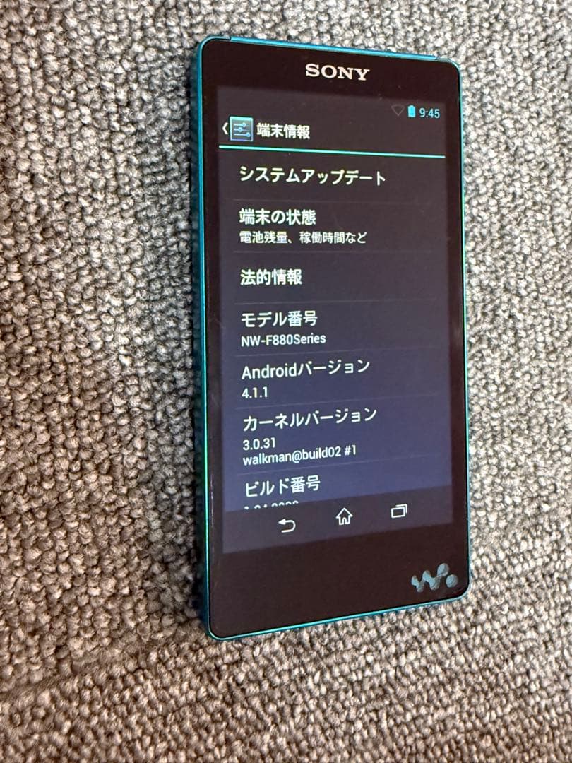 SONY WALKMAN NW-F886 ハイレゾ Bluetooth対応