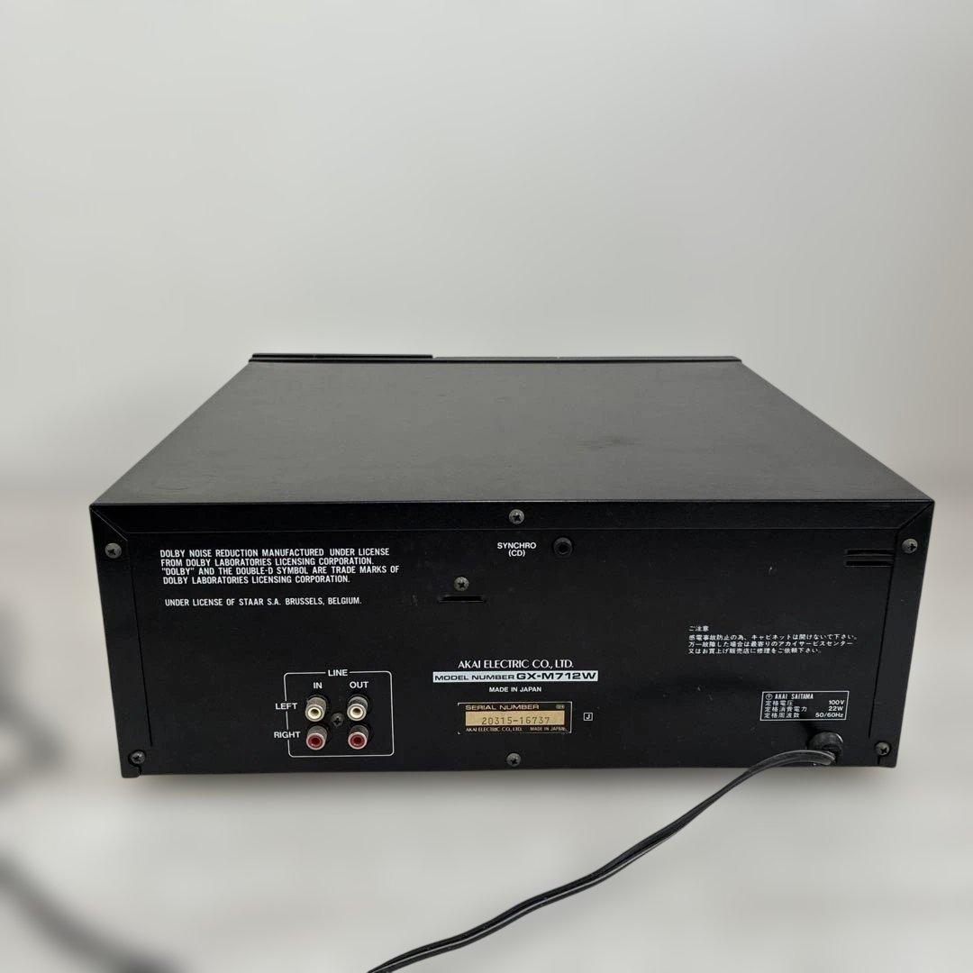 AKAI GXコンポ712 4つセット