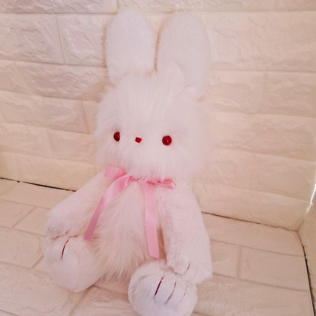 ぬいぐるみ、うさぎ、ハンドメイド、オリジナル、抱きしめられるサイズ、特大