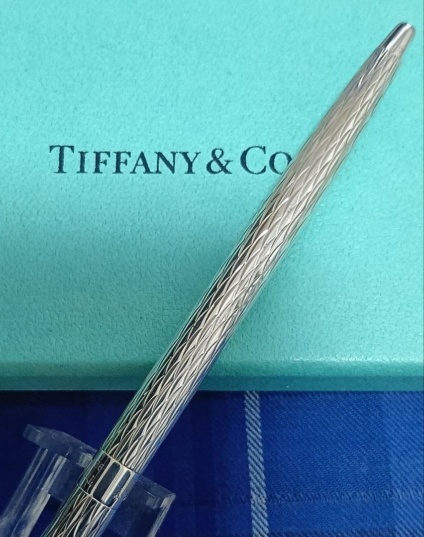 期間限定値下23日迄【美品】Tiffany & Co. SV925銀張ボールペン