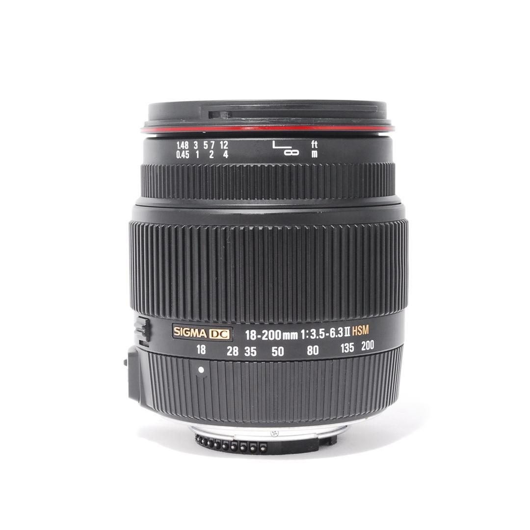 万能レンズ SIGMA 18-200mm Ⅱ DC OS HSM Nikon用