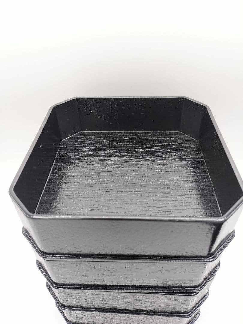 c966 柿合 縁高重 紙箱 茶道具 古物