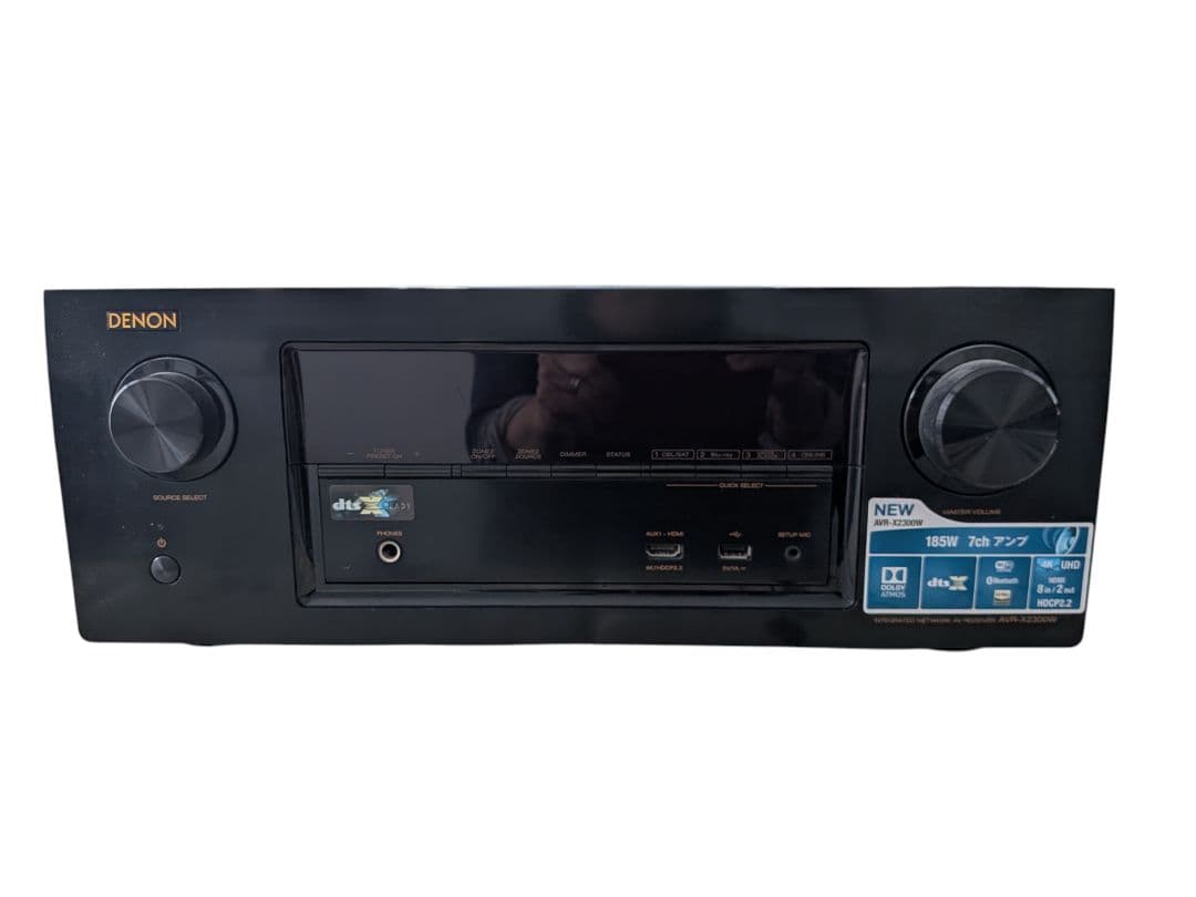 デノン AVR-X2300W 7.2ch AVアンプ 2016年製 通電確認済