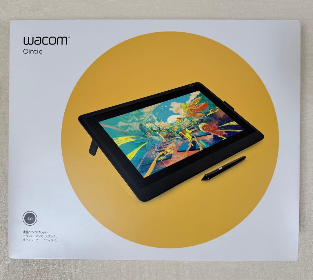 ワコム　液晶タブレットCintiq 16 DTK-1660/K1-DX