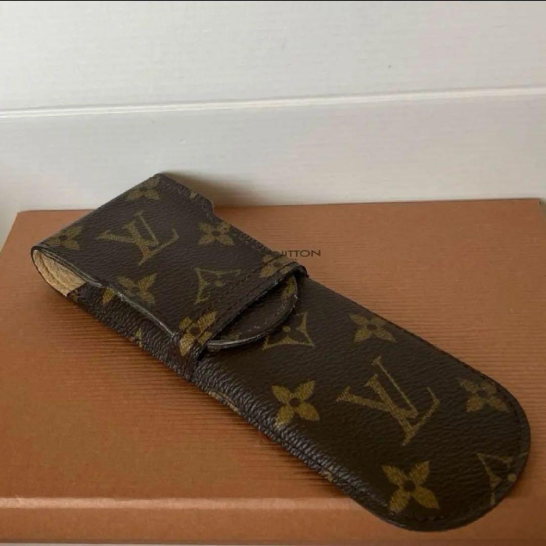 LOUIS VUITTON モノグラム エテュイ・スティロ ペンケース　箱付き