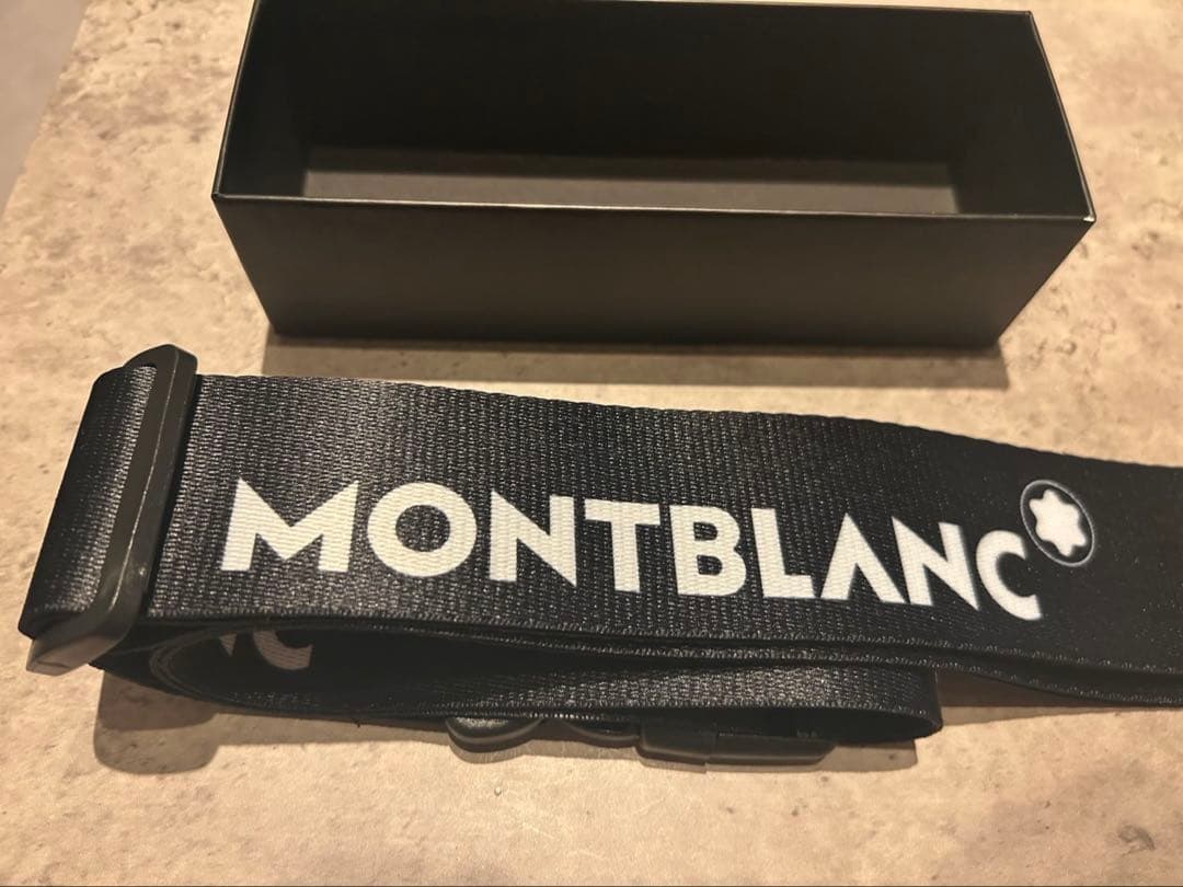 MONTBLANC モンブラン スーツケース 旅行用ストラップ 黒