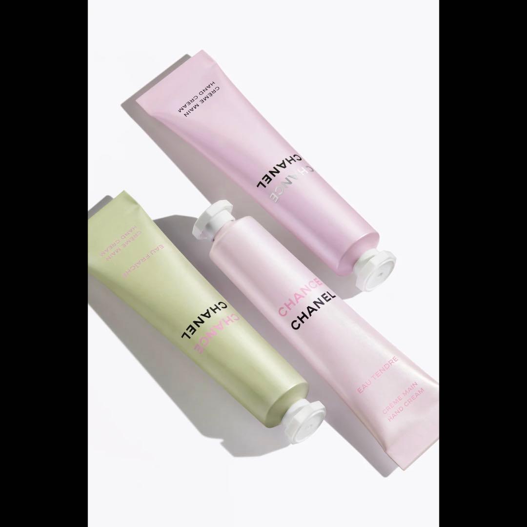 CHANEL CHANCE ハンドクリームクレームマン3本セット包装ショッパー付