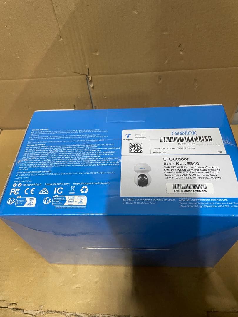 Reolink 防犯カメラWiFi 2.4/5GHz対応 E1 Outdoor