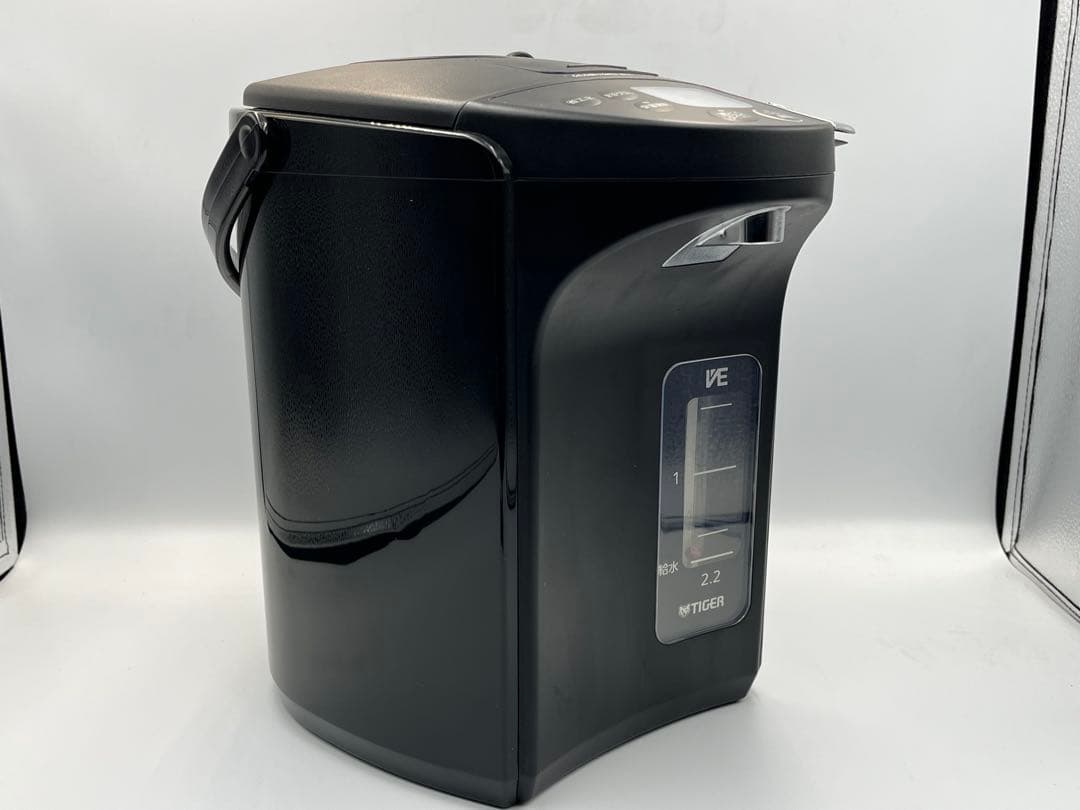 タイガー蒸気レスVE電気まほうびん PIS-22E6 2.2L ブラック