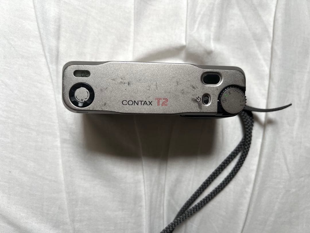 CONTAX T2 シルバー コンパクトフィルムカメラ