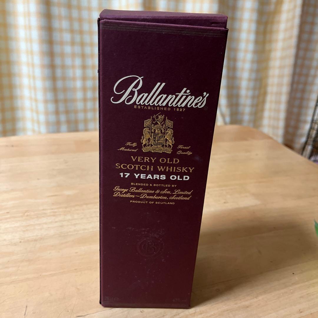 ウイスキー Ballantine's Scotch Whisky 17 Years Old
