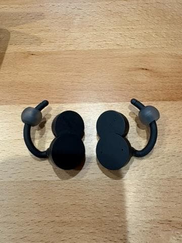 nwm DOTS イヤホン ブラック 耳スピ