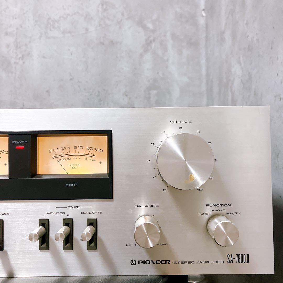 【希少】パイオニア ステレオアンプ SA-7800II