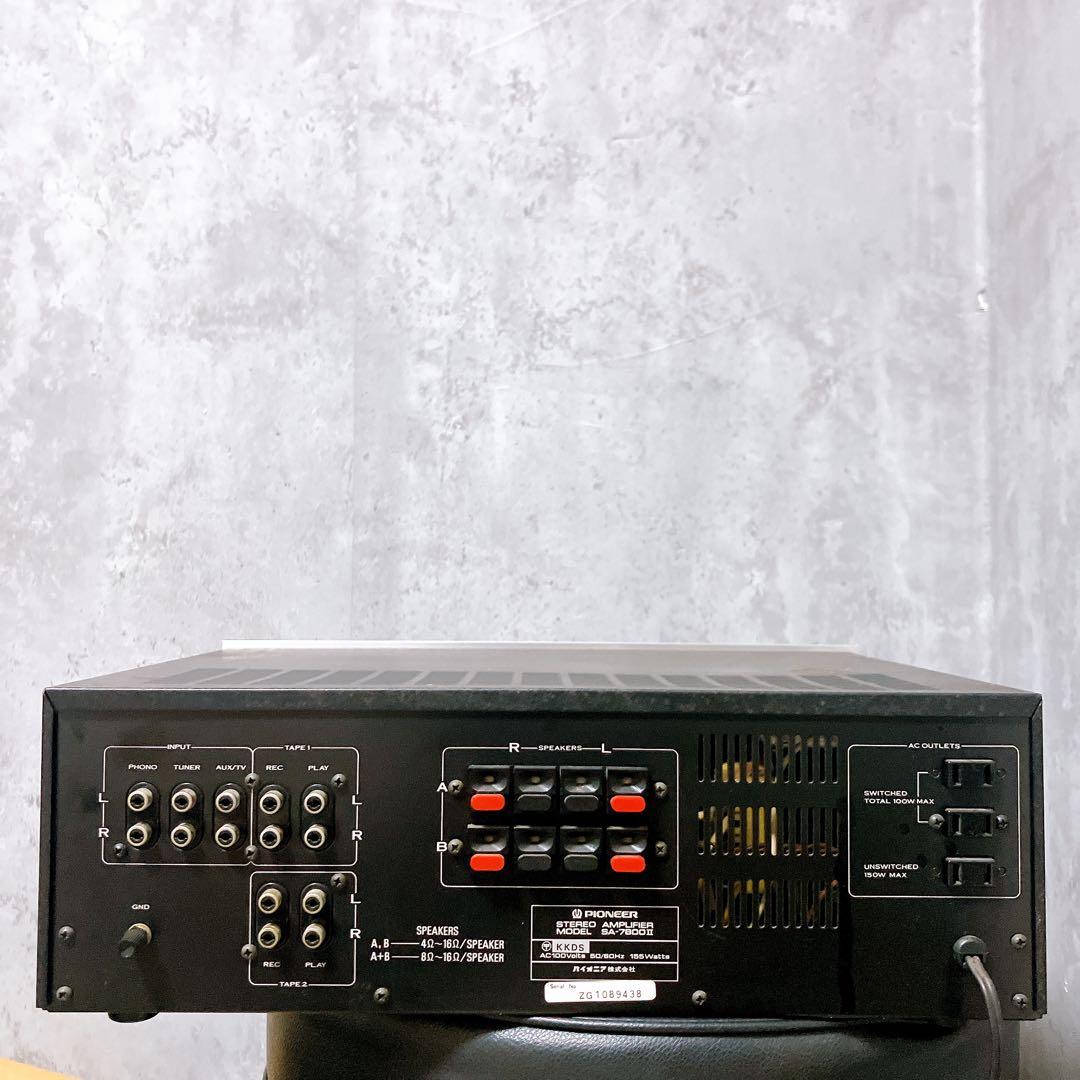 【希少】パイオニア ステレオアンプ SA-7800II
