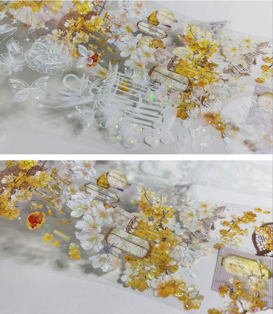 贝壳光 如汐 5.5cm×10m 海外マスキングテープ 和柄
