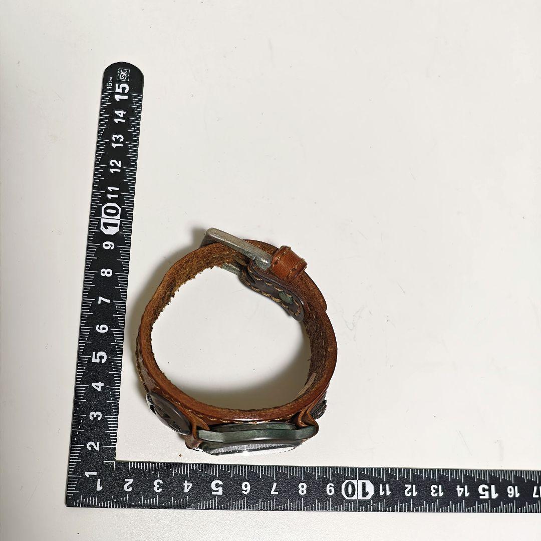 ALZUNI／アルズニ／SV950 コンチョレザー／腕時計／動作品