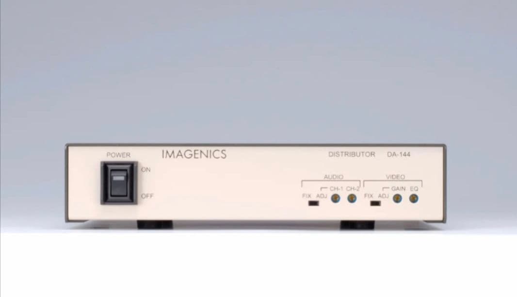 DA-1441入力4出力映像 音声分配器 (ケーブル補償回路内蔵)