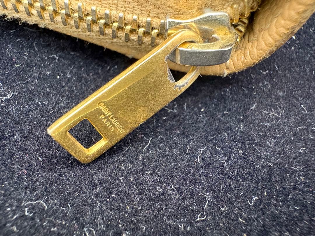 SAINT LAURENT コンパクト ジップアラウンド ウォレット 財布