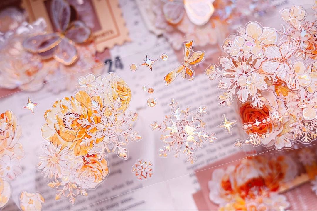 小白家　橘光橙花　贝壳光