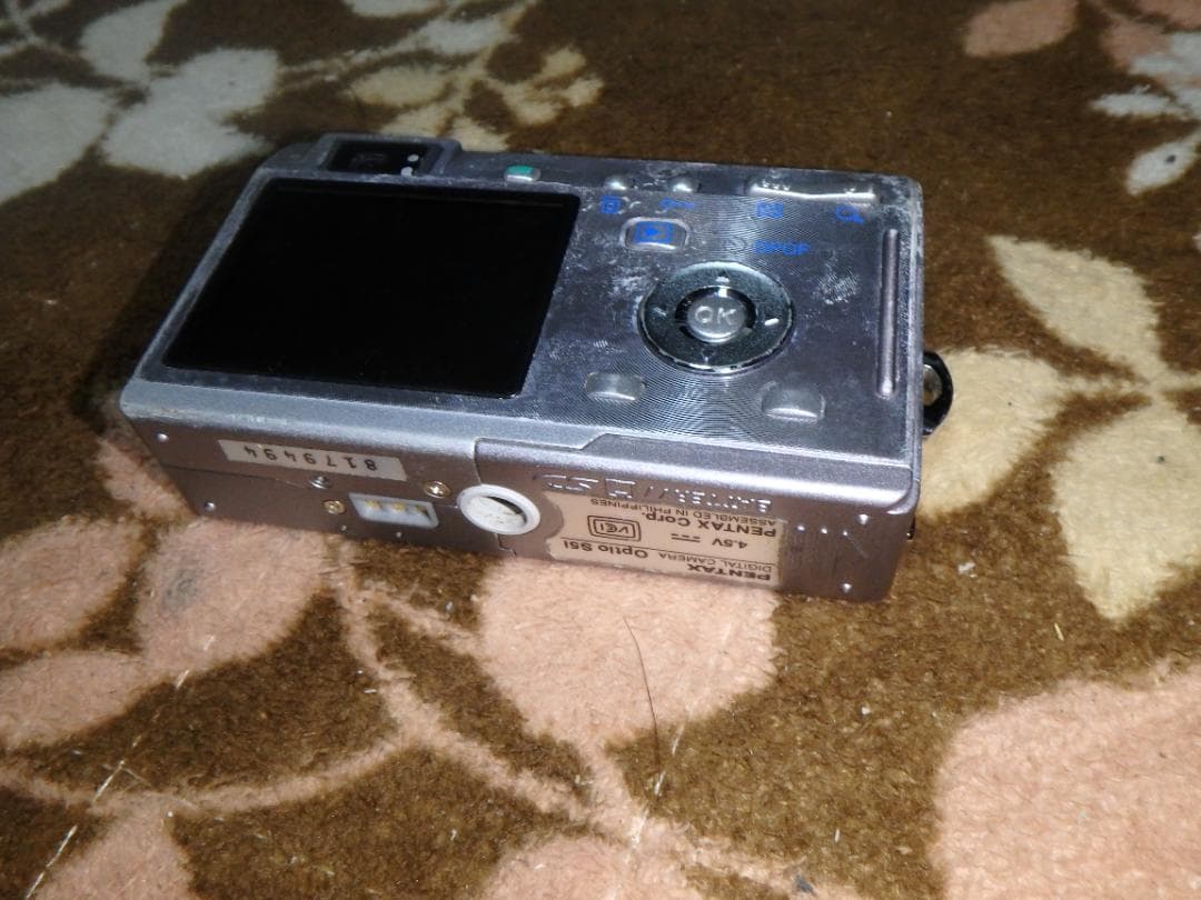 動作品 PENTAX OPTIO S5iデジタルカメラ