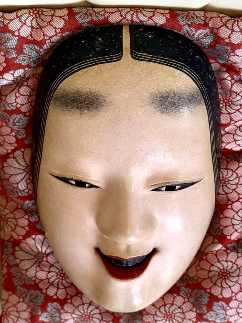 能面　小面　Noh-mask