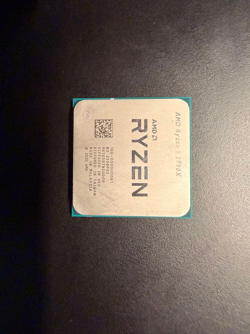 AMD RYZEN9 5900X AM4 CPU 動作確認済