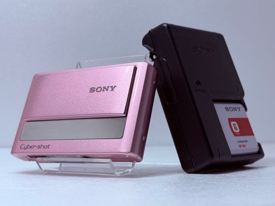SONY Cyber-shot DSC-T20 ピンク 純正充電器付