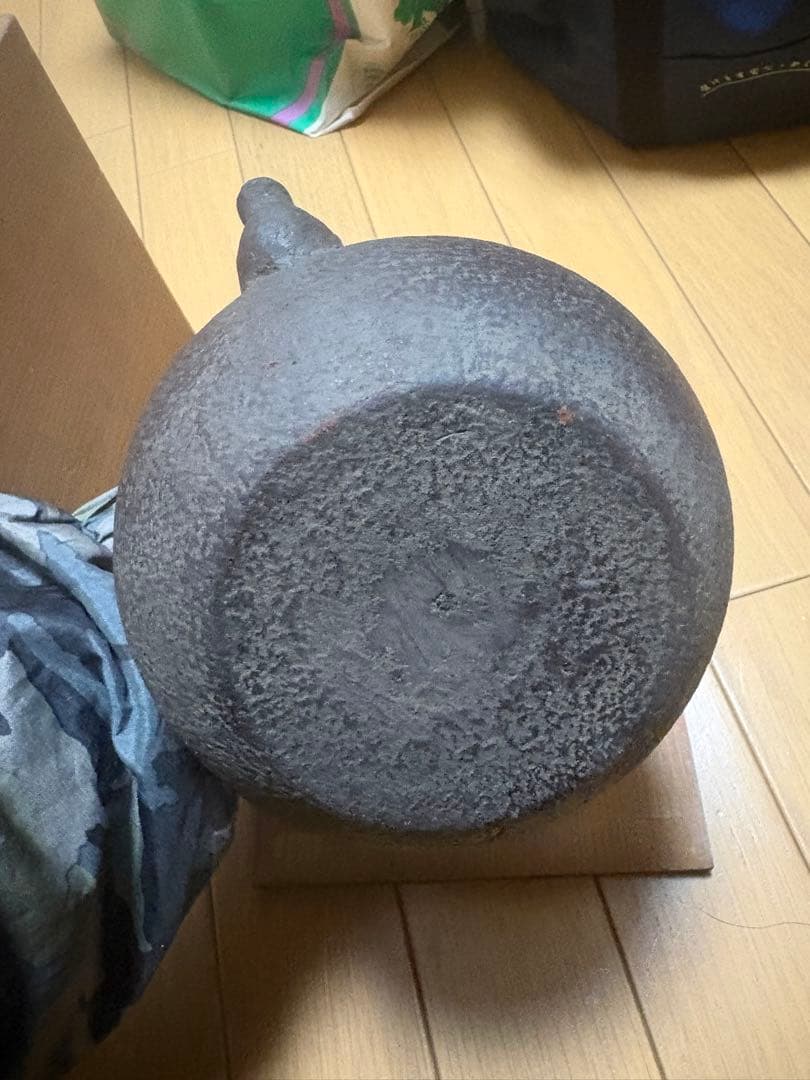 銀摘鉄瓶松下電器産業記念品