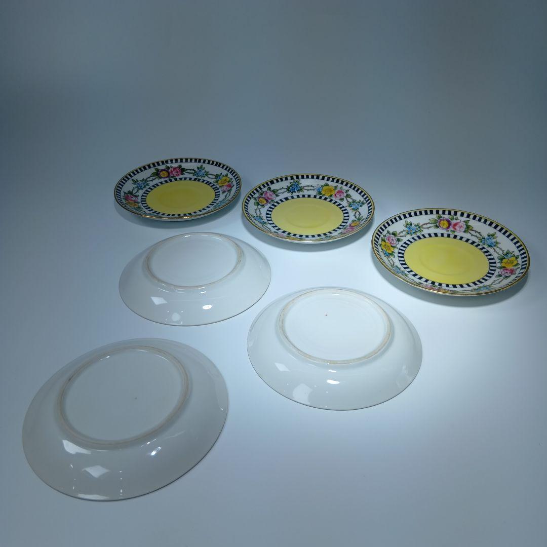 オールド、ノリタケ　カップ＆ソーサ6客　 ポット、クリーマーセット