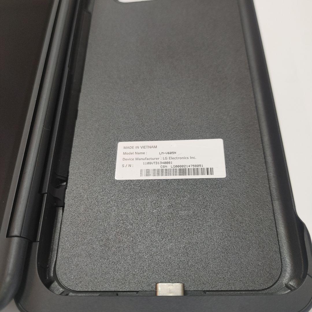 【美品】LG V60 ThinQ 5G用 デュアルスクリーン（LM-V605N）