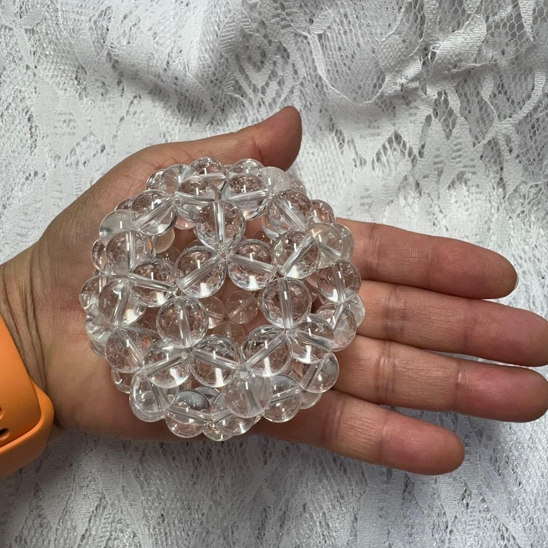 神聖幾何学フラーレン水晶10mm玉