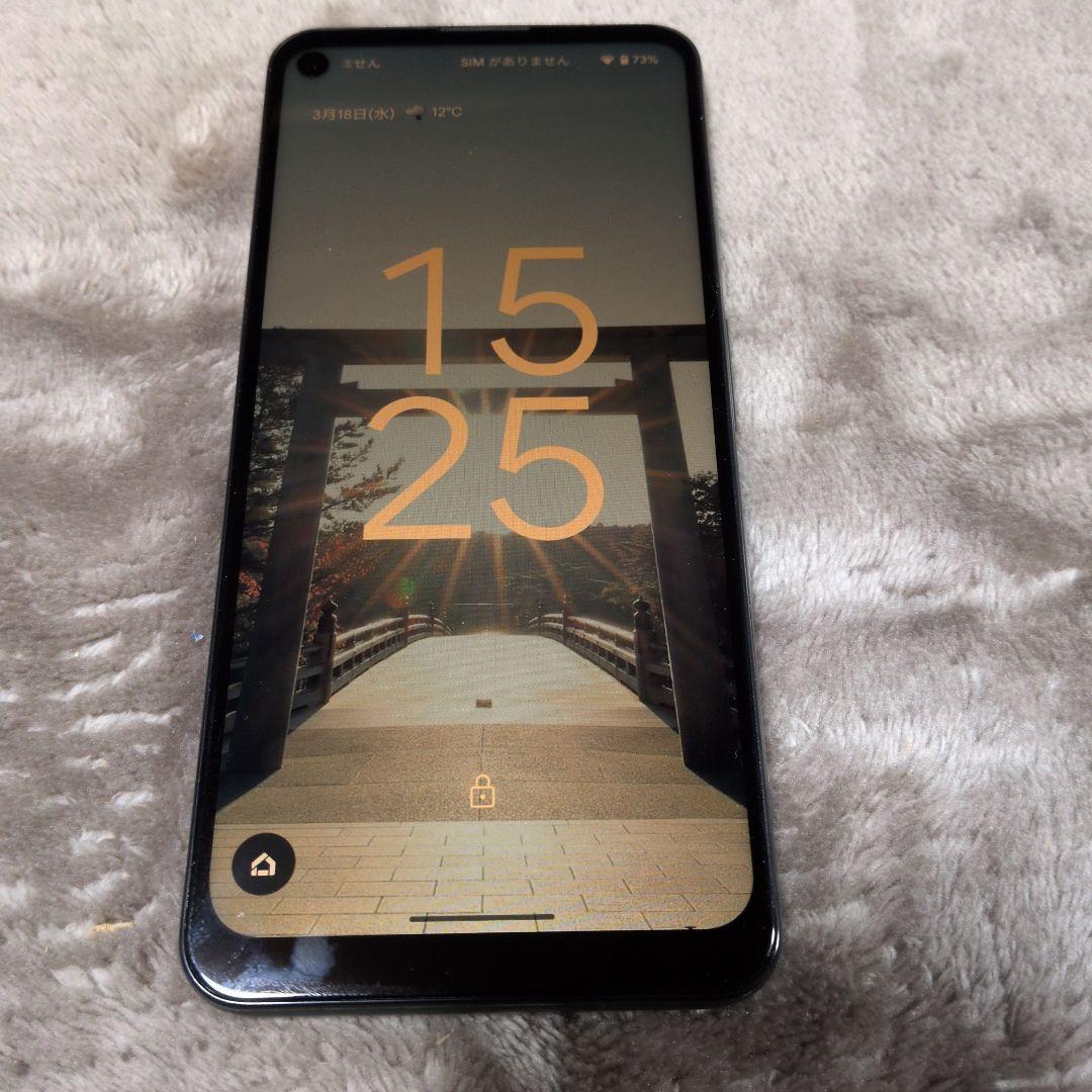 Google Pixel 5aブラック 本体