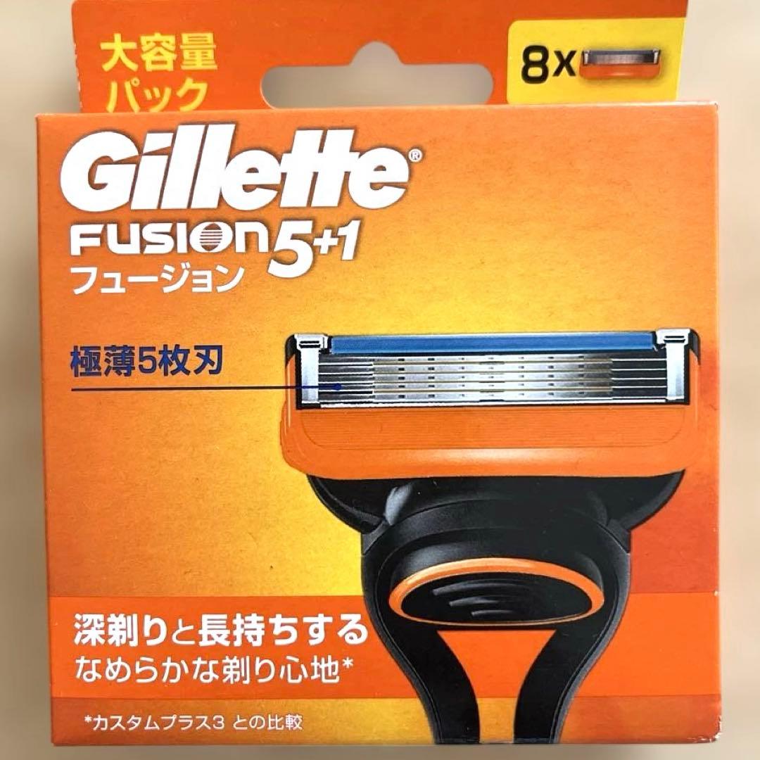 P＆G ジレット フュージョンマニュアル替刃8B 替刃8個入　４箱セット