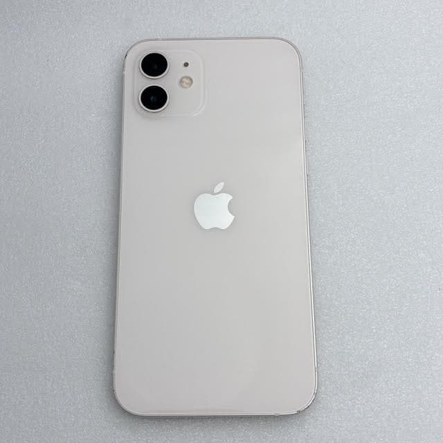 美品✨iPhone12 128GB SIMフリー ホワイト バッテリー100%