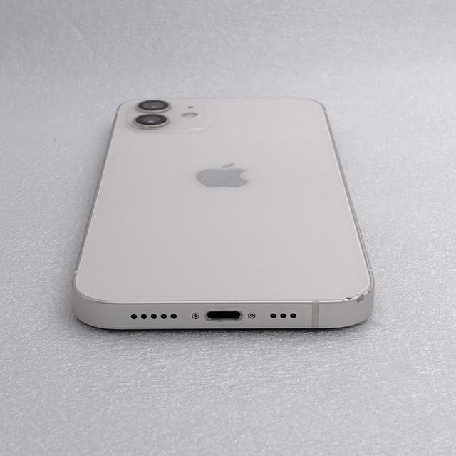 美品✨iPhone12 128GB SIMフリー ホワイト バッテリー100%