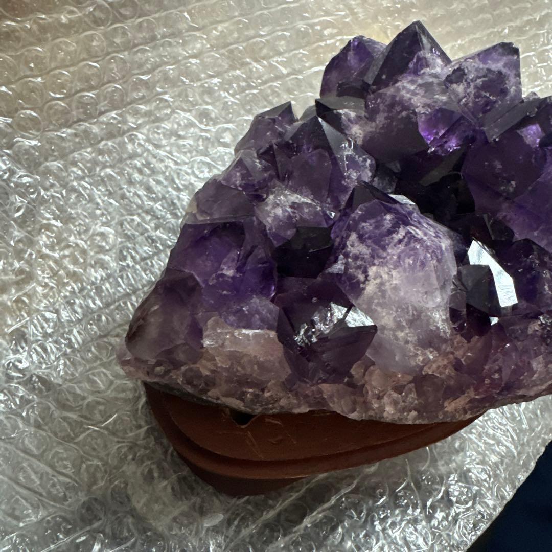 ブラジル産 2A 紫水晶 アメジスト 天然石 鉱石