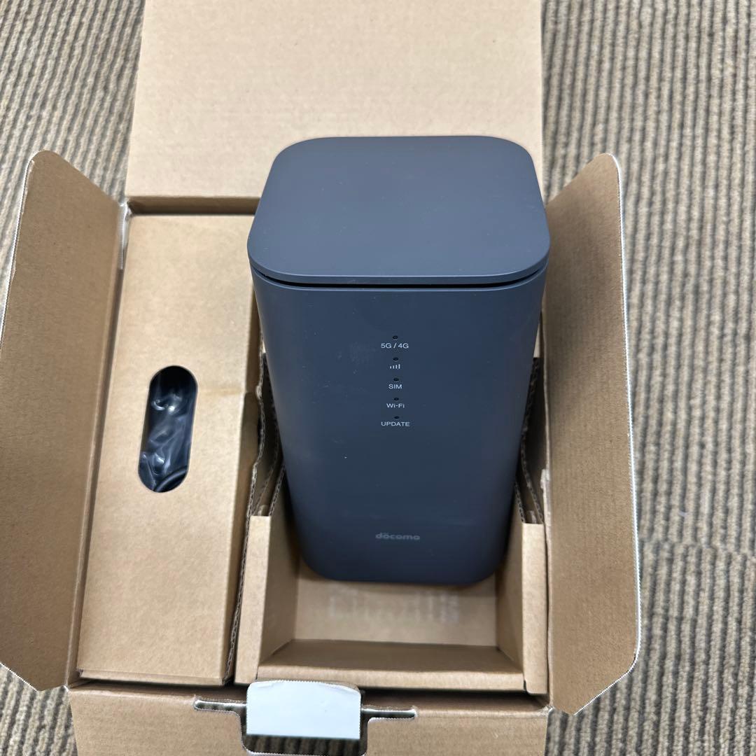 docomo 5G Wi-FiルーターHR02 値下げLANケーブル付き