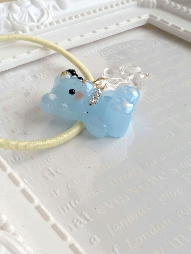 リリィ様お取り置き№4021 animal friendsレジンヘアゴム