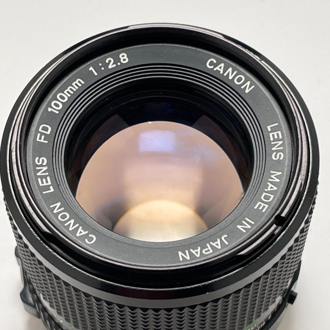 きれい キャノン ニューFD 100mm F2.8