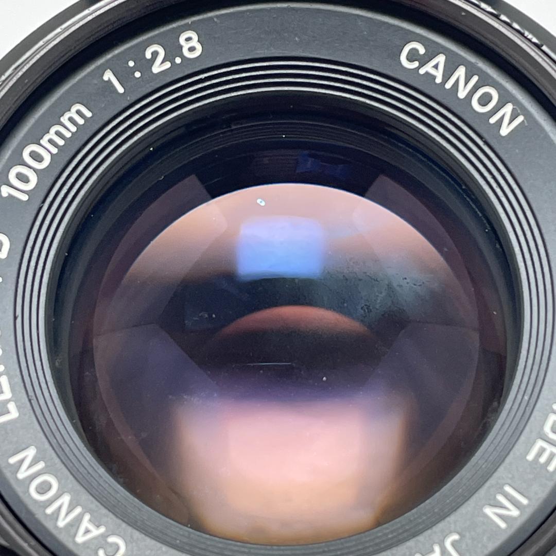 きれい キャノン ニューFD 100mm F2.8