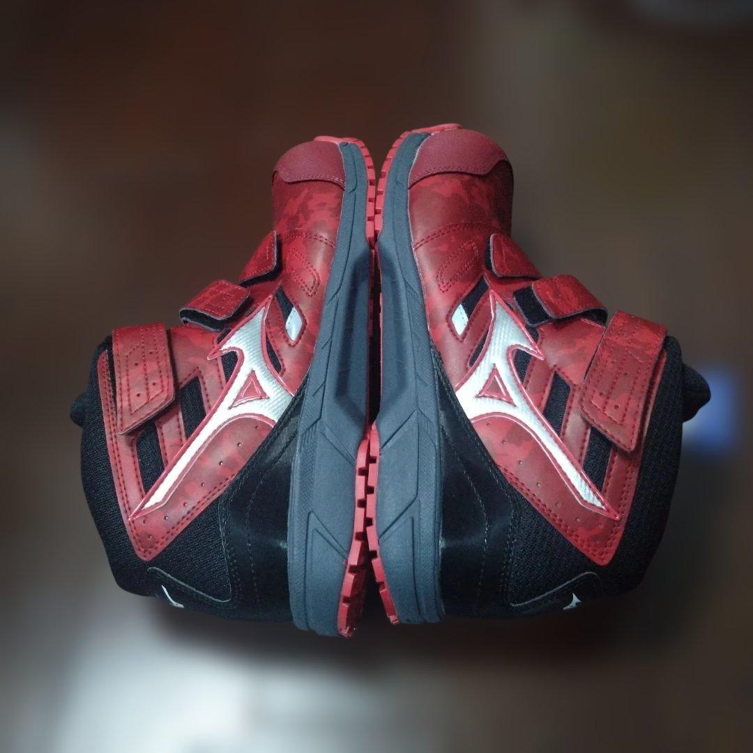MIZUNO ミズノ　安全靴　ベルクロ　オールマイティー　タグ付　美品　27cm