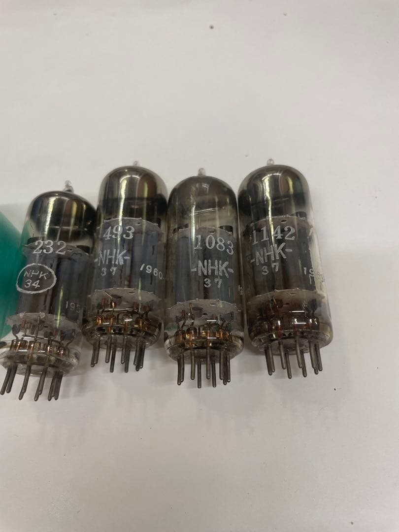 NEC 12BH7A NHK刻印 4本セット 放送局使用球