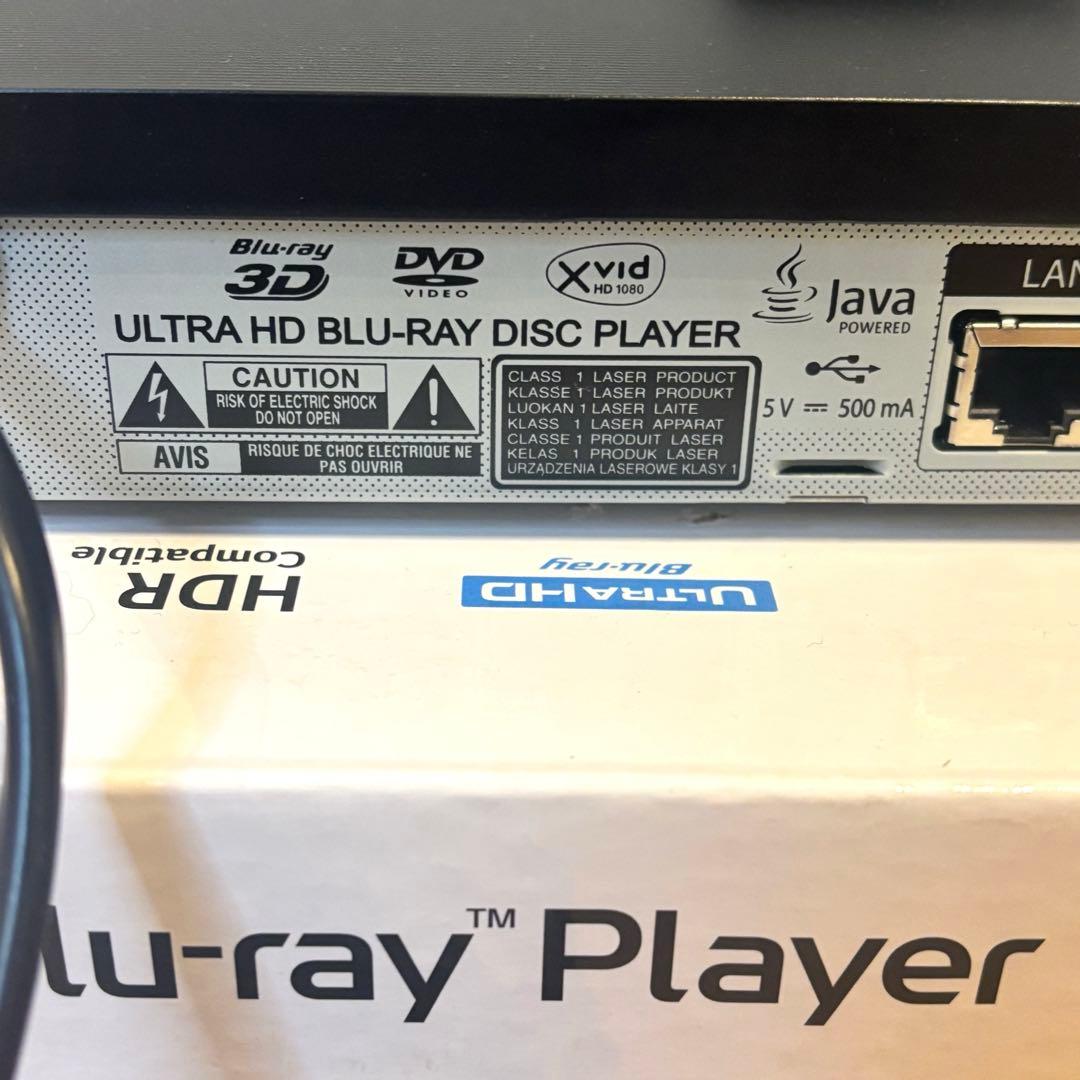 プレーヤー LG 4K Blu-ray Player UBK80S