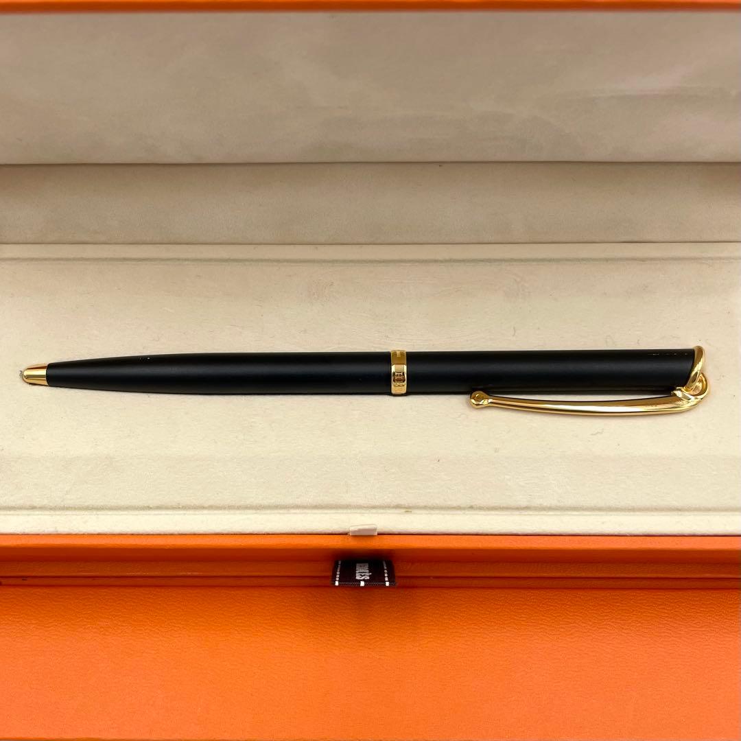 極美品★HERMES Allegro ボールペン　ブラック　黒　付属品付