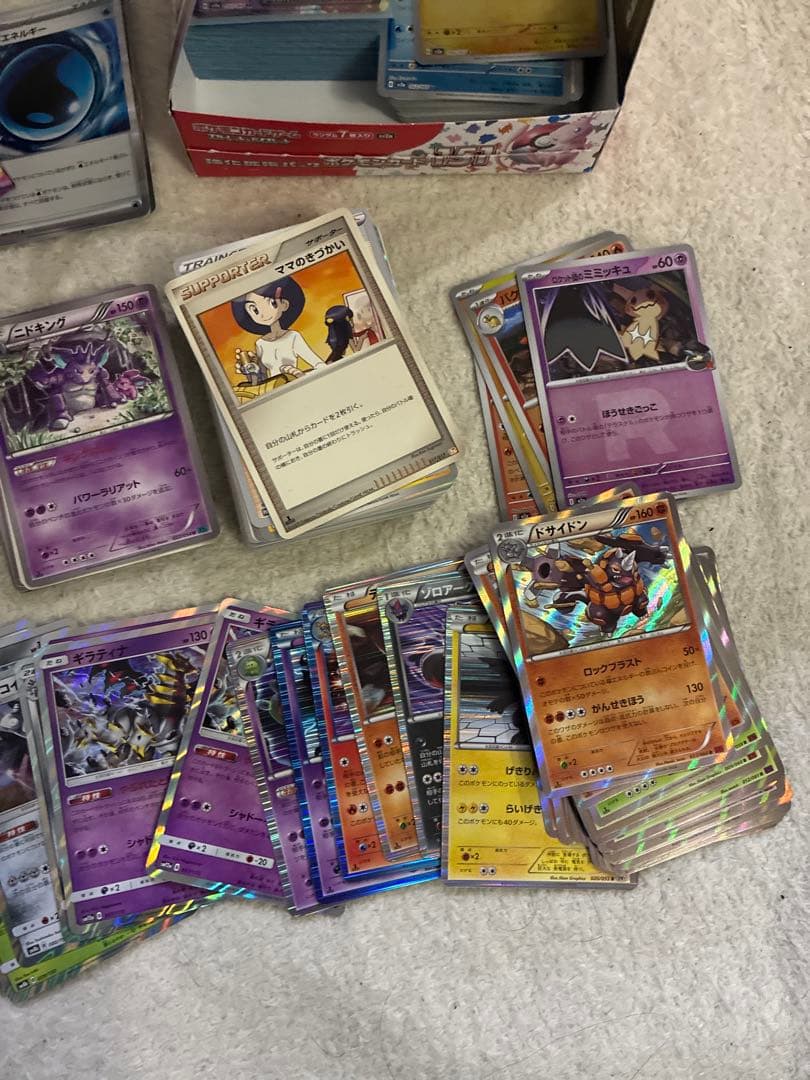 ポケモンカード引退品　古いカード、昔のカードまとめ売り　キラ　レア