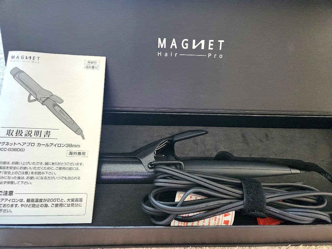 【極美品】MAGNET Hair Proカールヘアアイロン38㎜