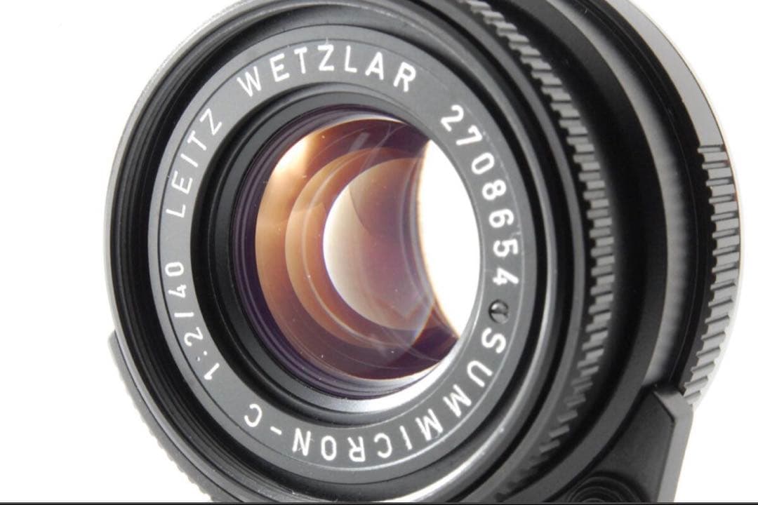 【美品】Leica SUMMICRON-C 40mm f/2.0